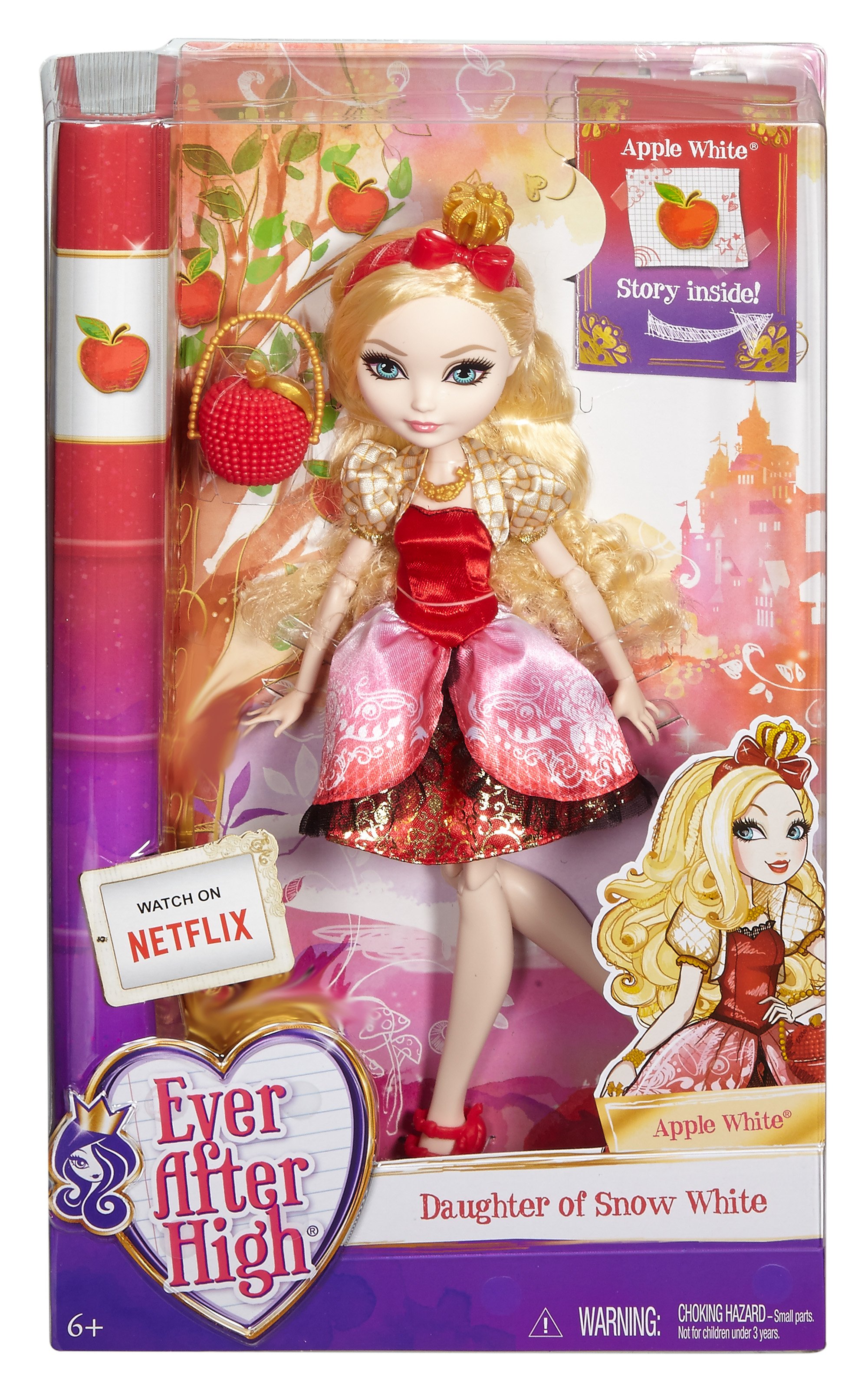 ever after high muñecas apple white