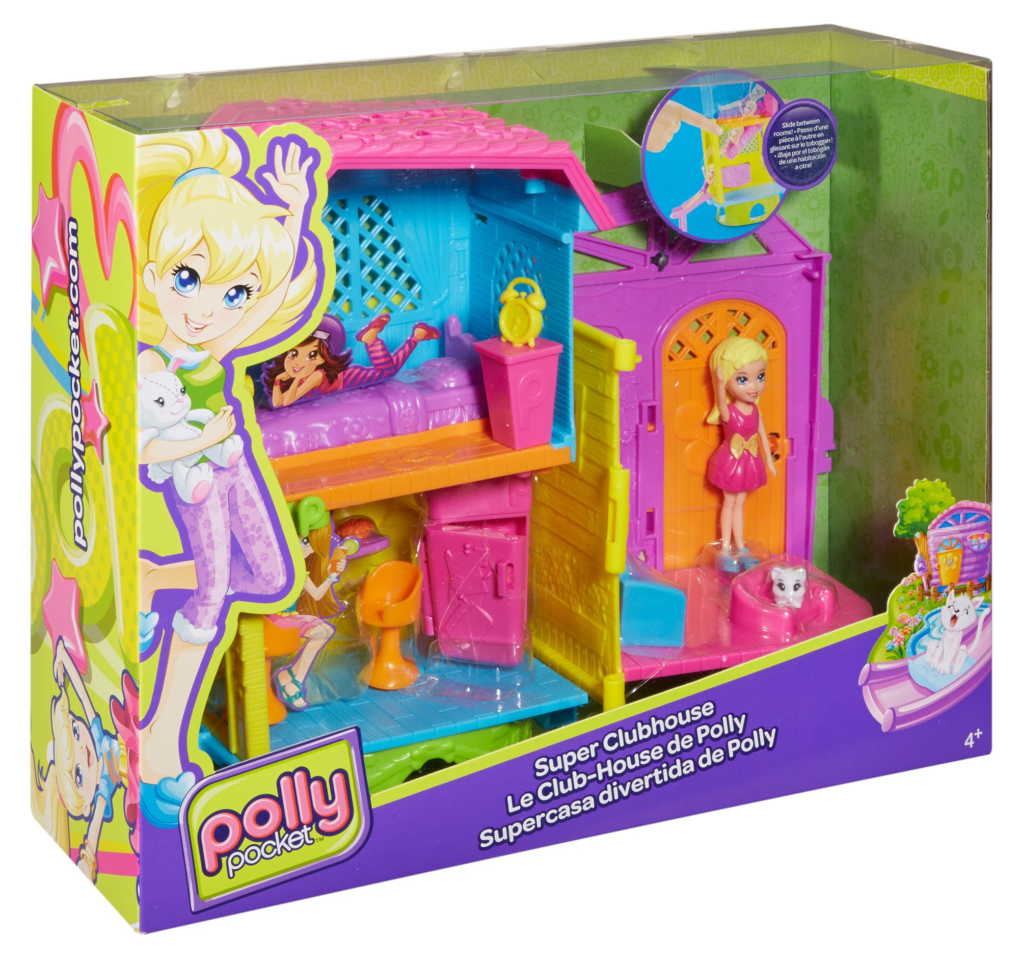 POLLY POCKET SUPER CLUBHOUSE MATTEL DHW41