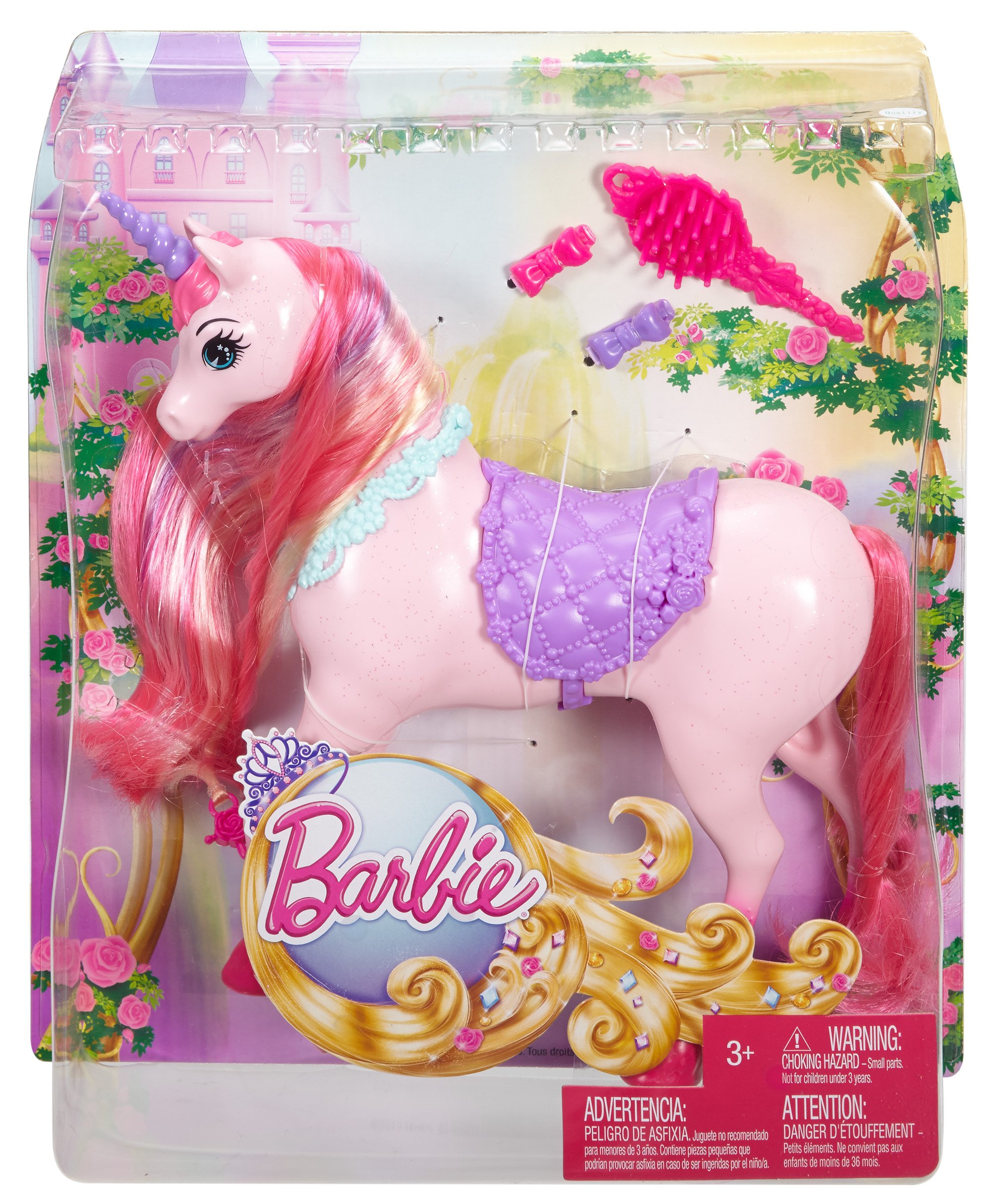 Barbie Reino de Peinados Mágicos Unicornio