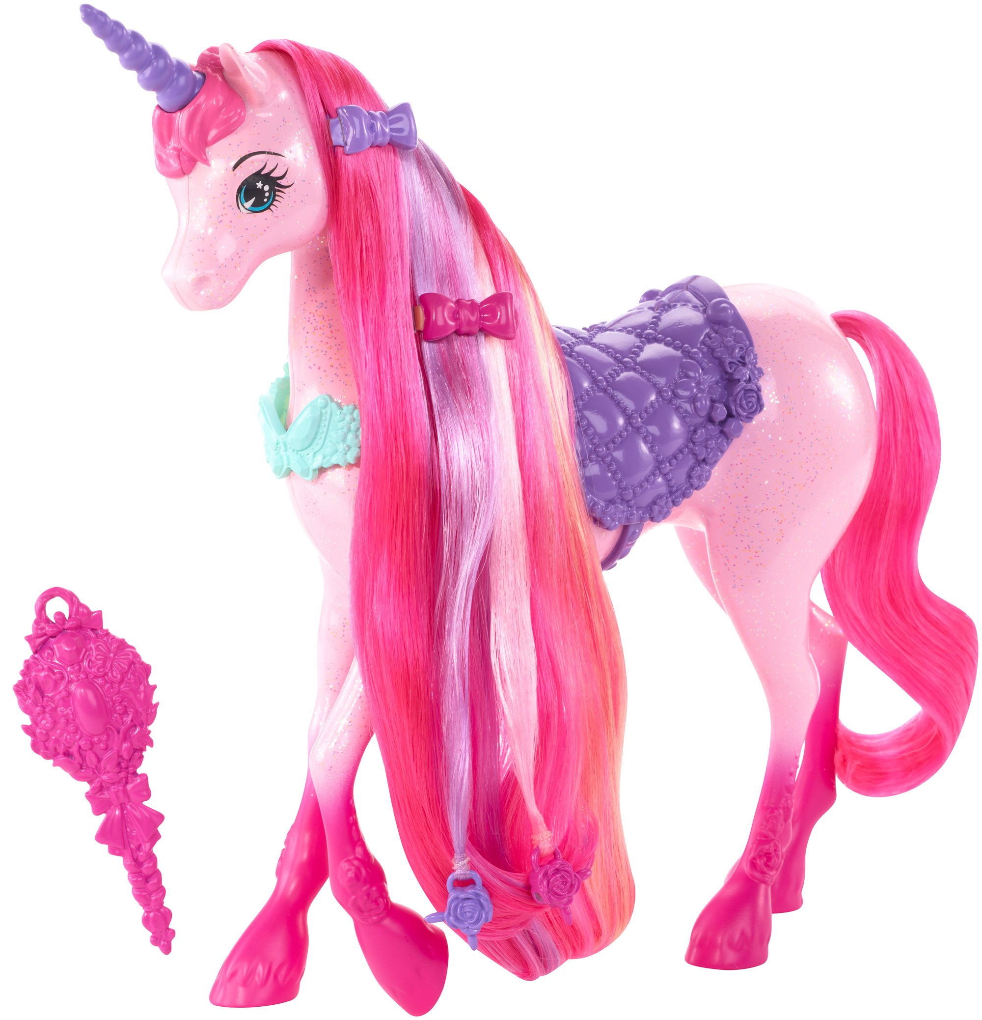 Barbie Reino de Peinados Mágicos Unicornio