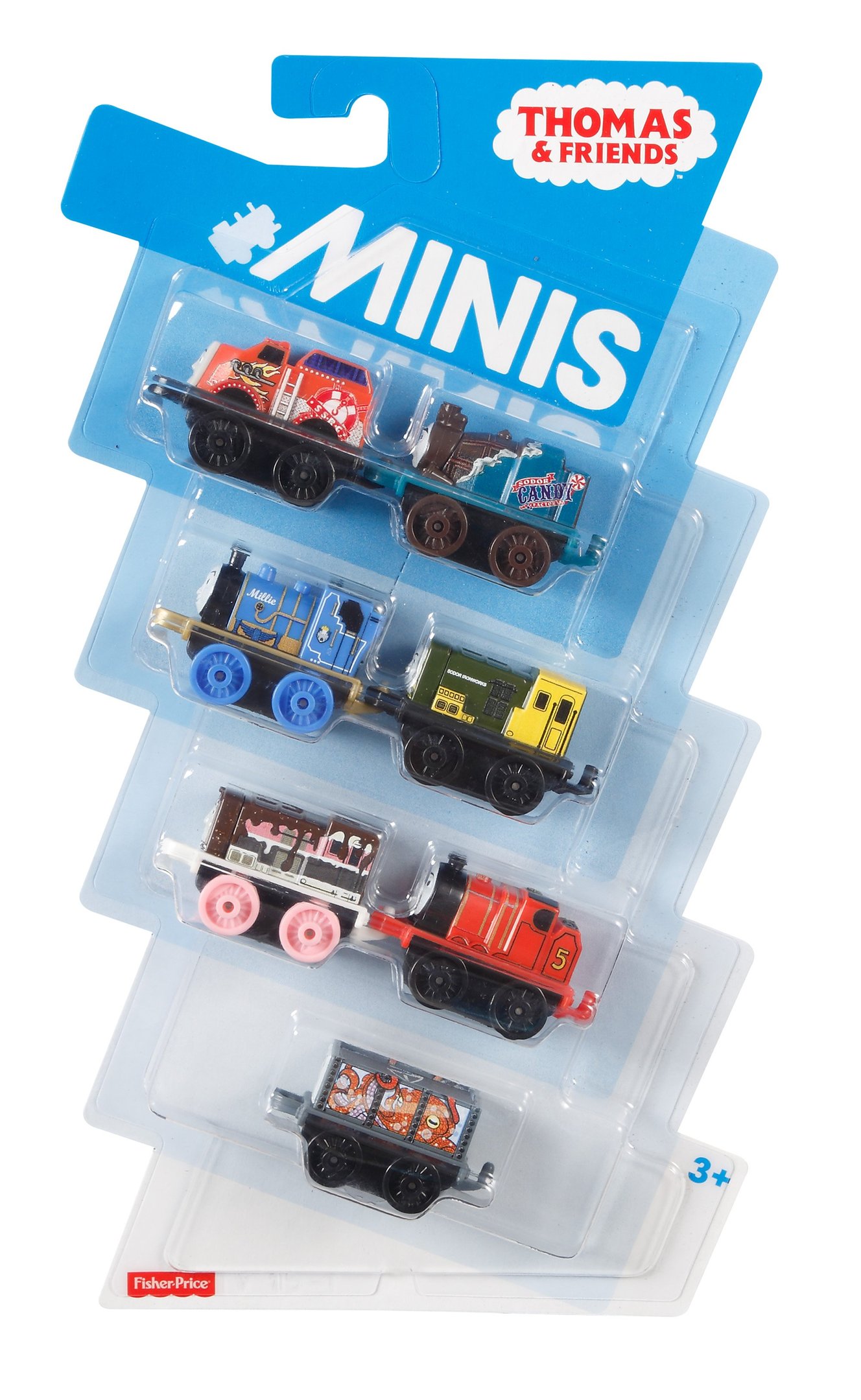 Thomas And Friends Minis Surtido de Locomotoras 7-Pack