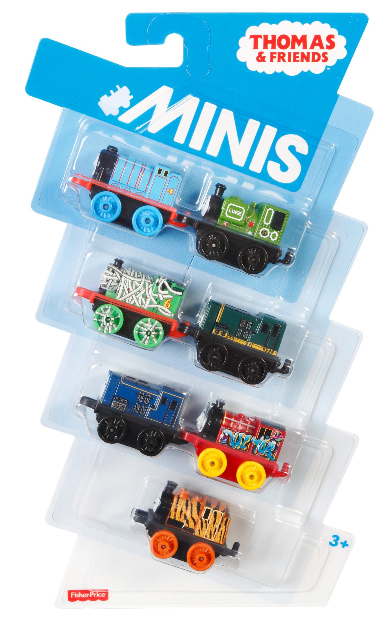 Thomas And Friends Minis Surtido de Locomotoras 7-Pack
