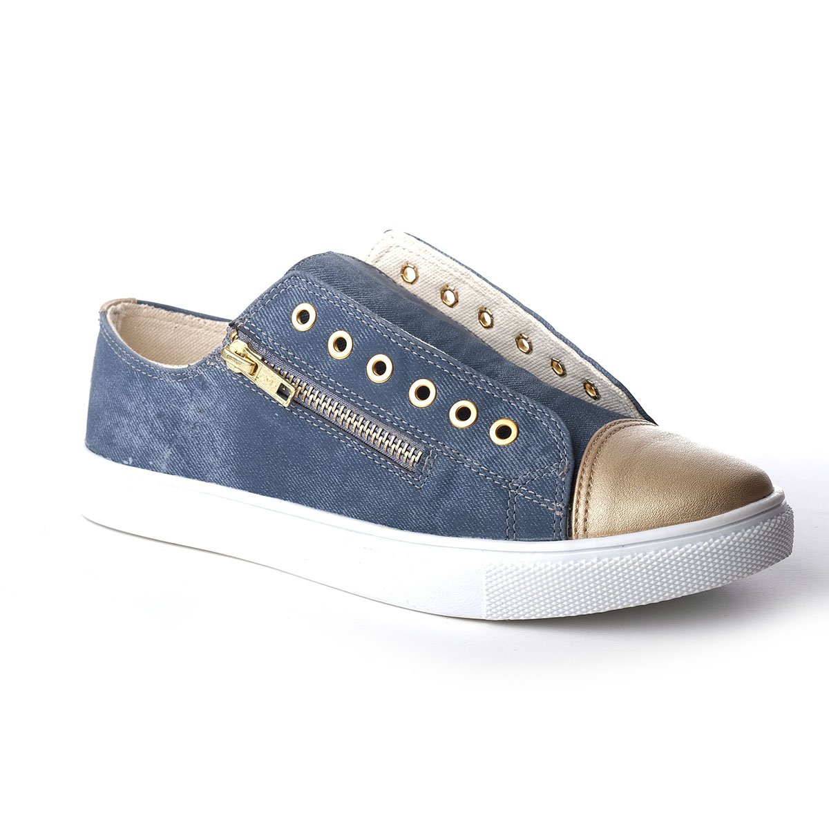 Tenis Sin Agujeta Cierre Lateral Xoxo 1068Mz