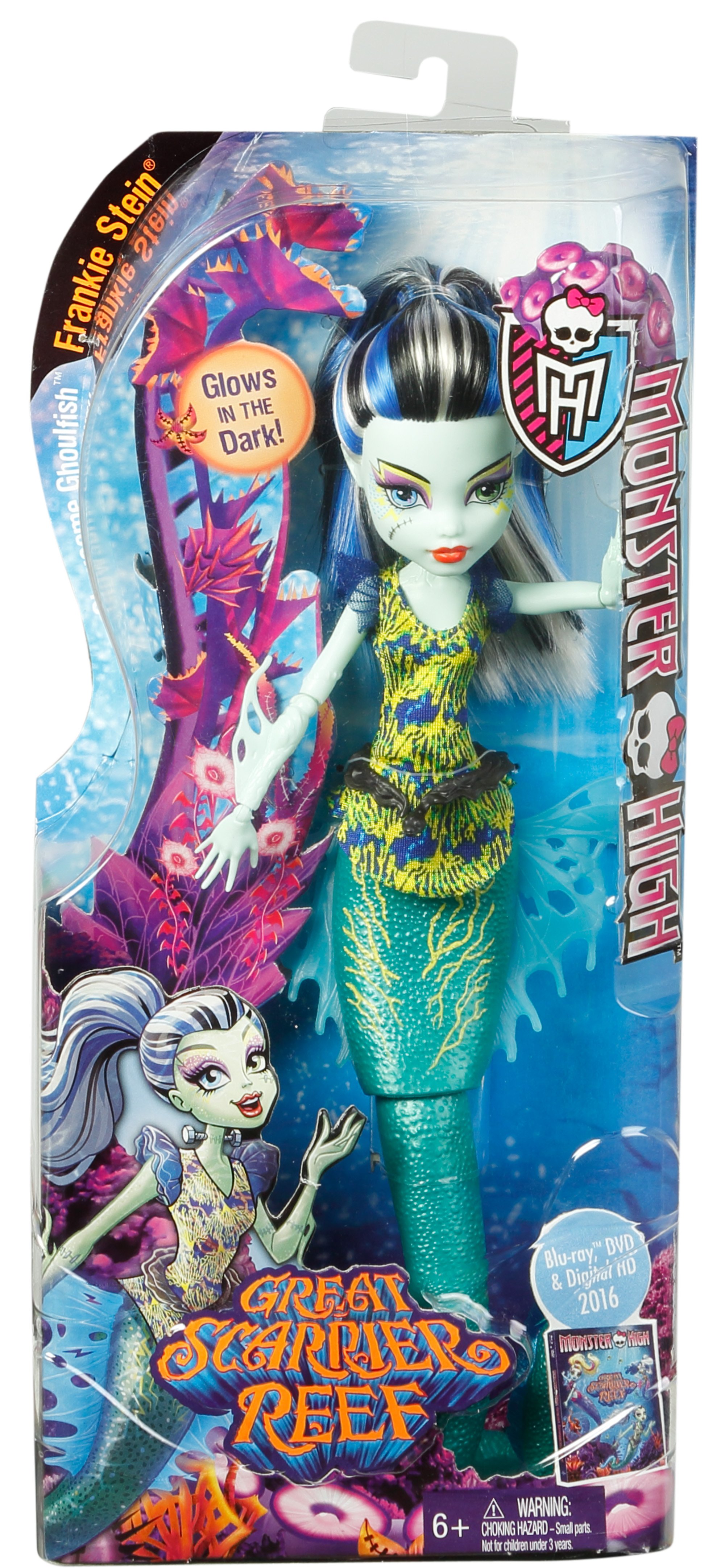 monster high el gran arrecife monstruoso muñecas