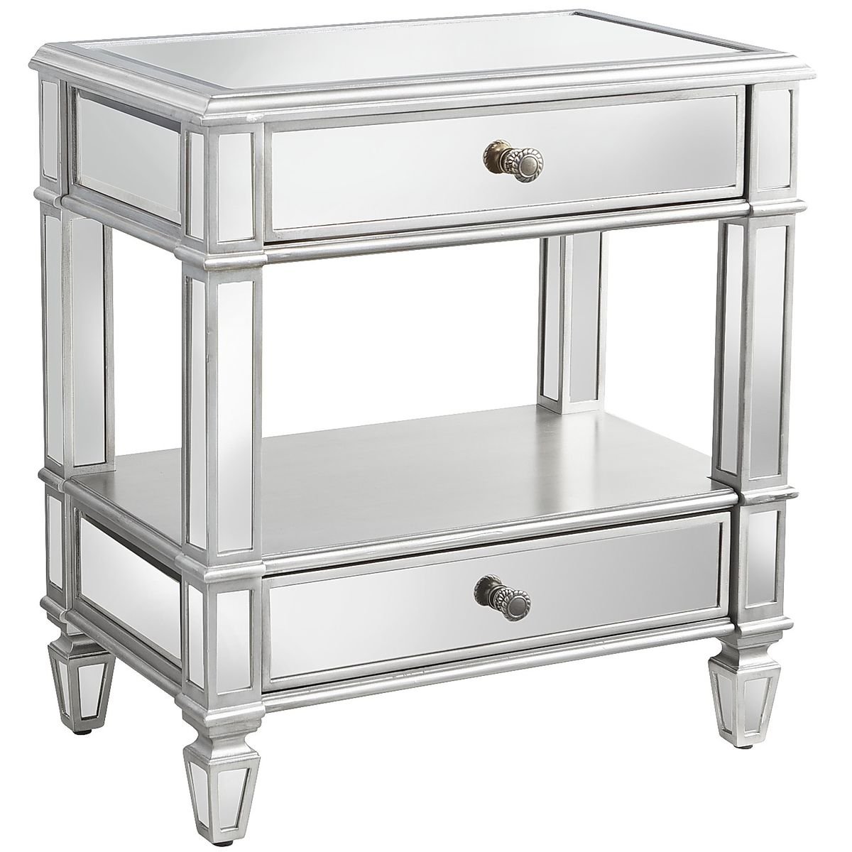 Bur&oacute; Hayworth Silver Pier 1 Imports