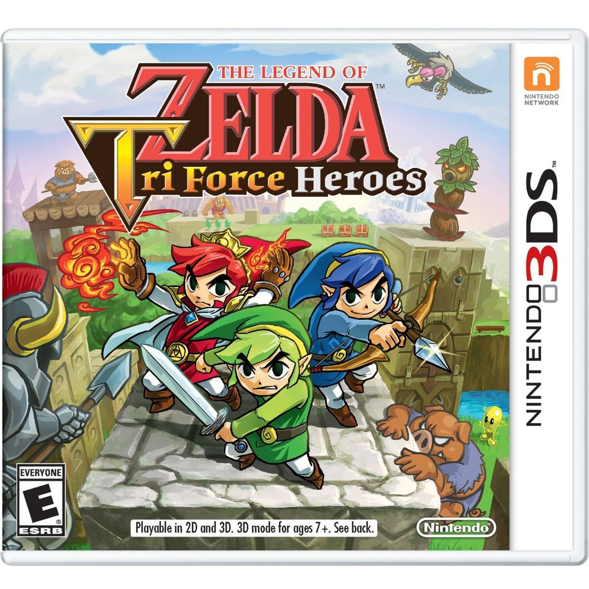 Nintendo 3Ds The Legend Of Zelda Tri Force Heroes