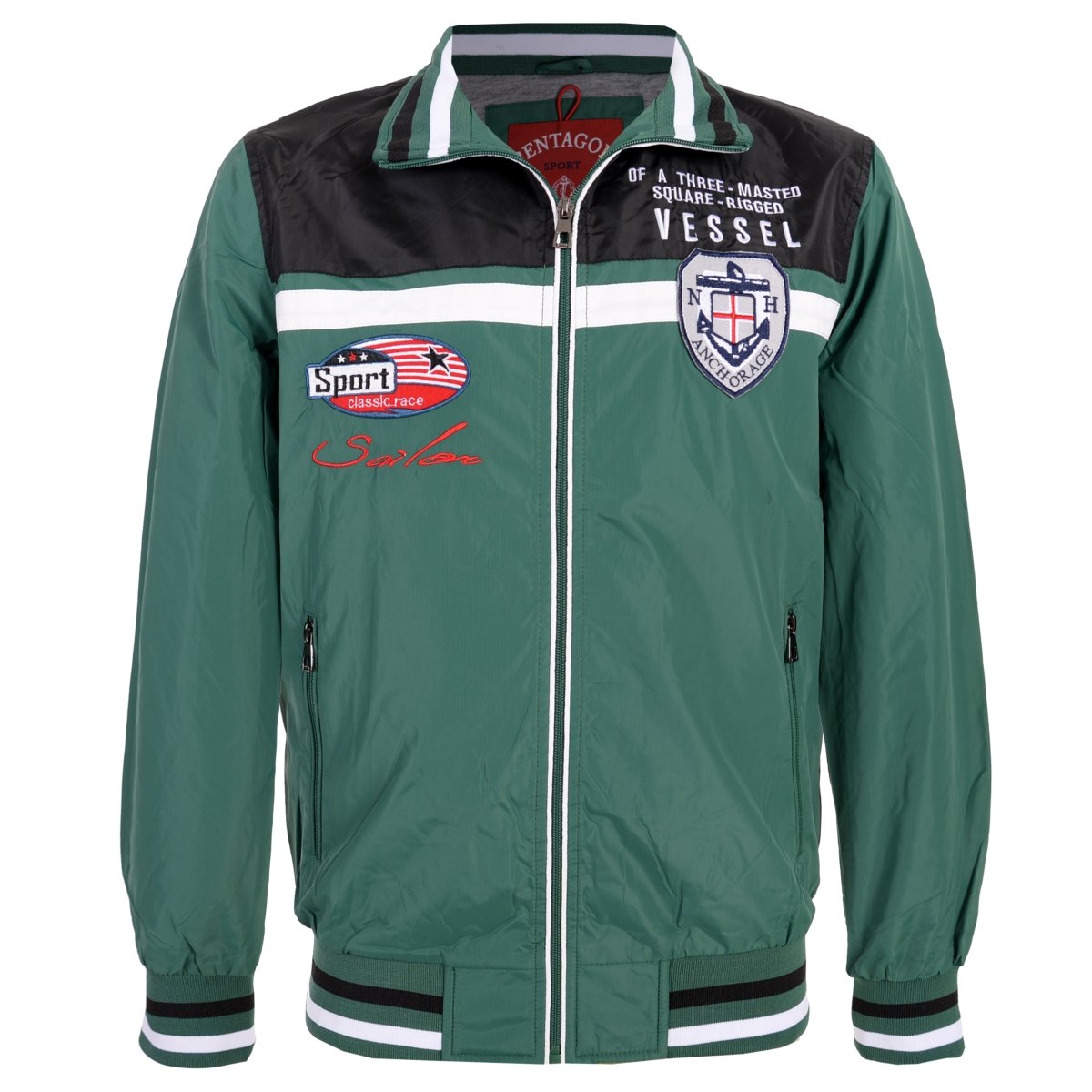 Chamarra Bordada Pentagon