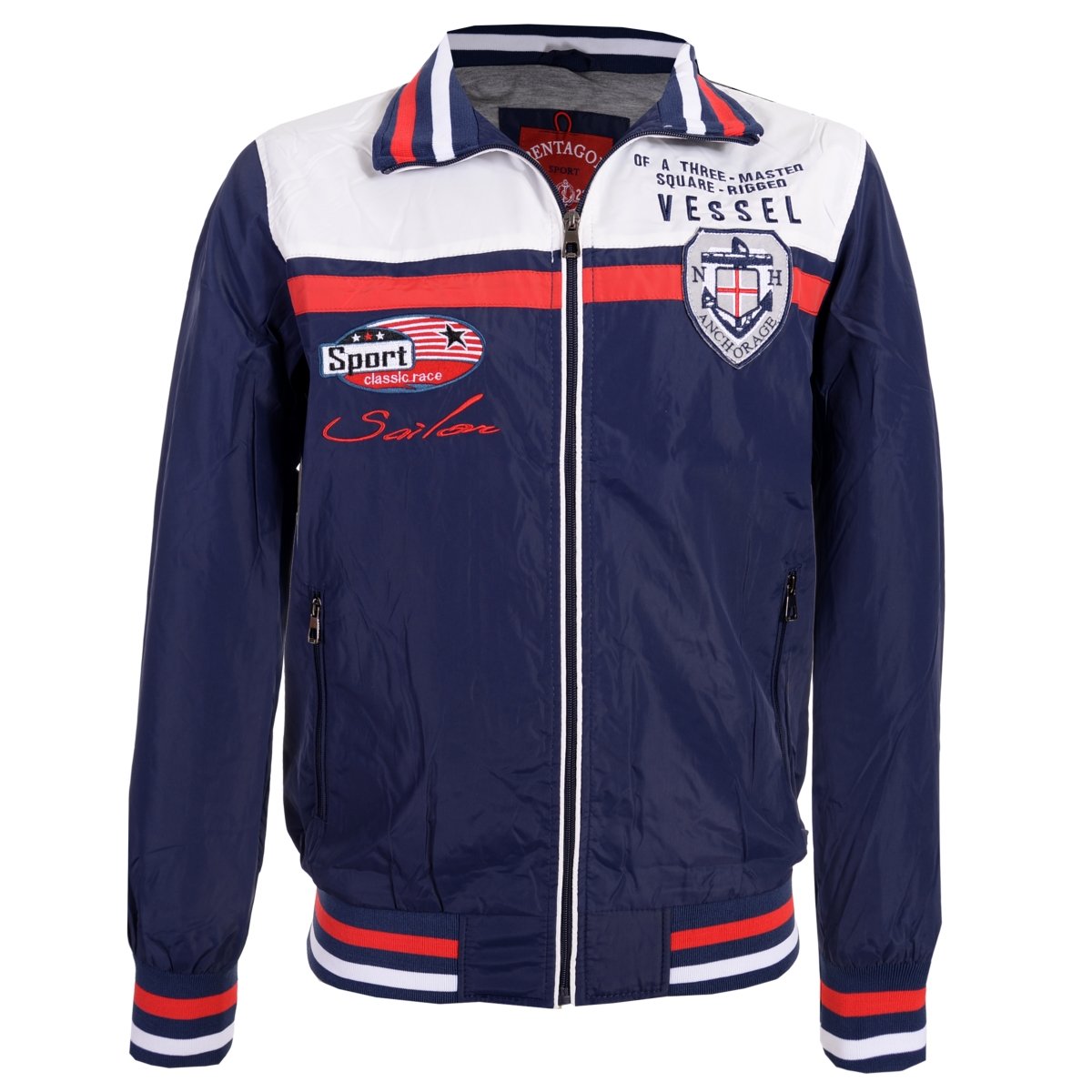 Chamarra Bordada Pentagon