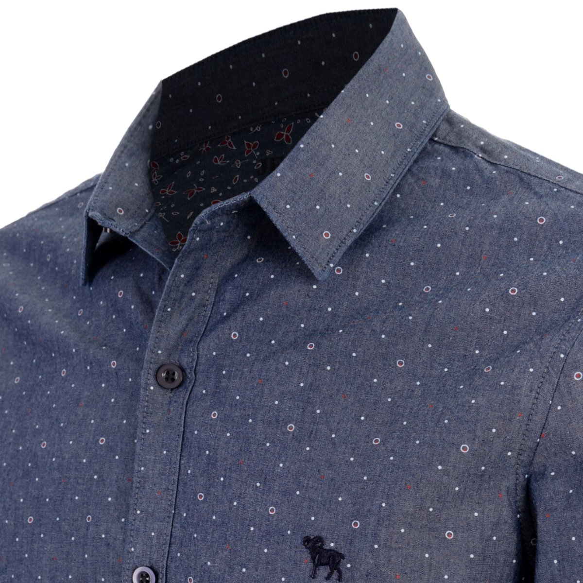 Camisa Slim Fit Diseño Fantasía Jeanious