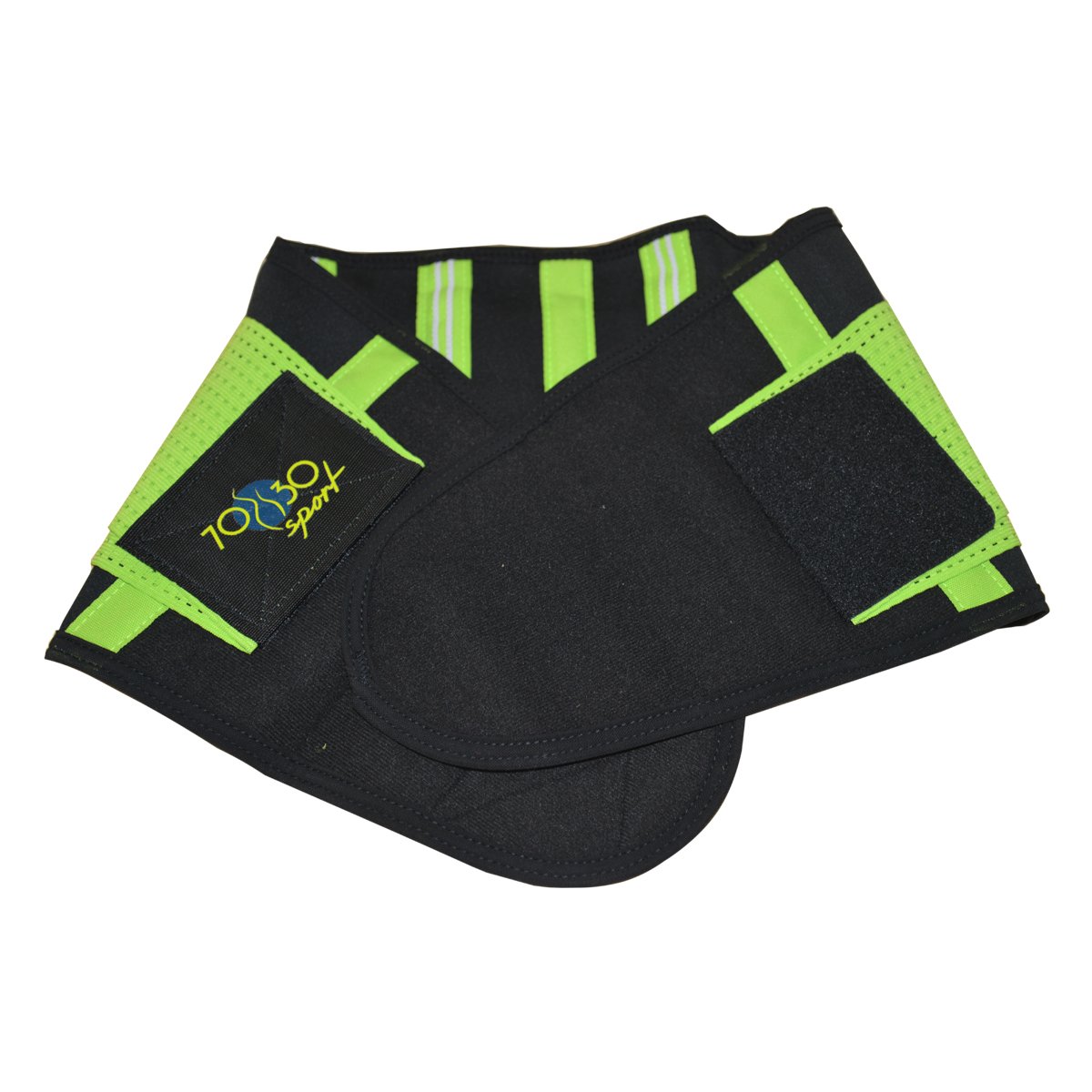 Cinturilla Sport Inova 70-30 Negro con Verde T-Xl