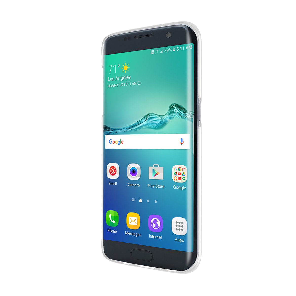 Funda Incipio Feather Pure Galaxy S7 Edge Transparente