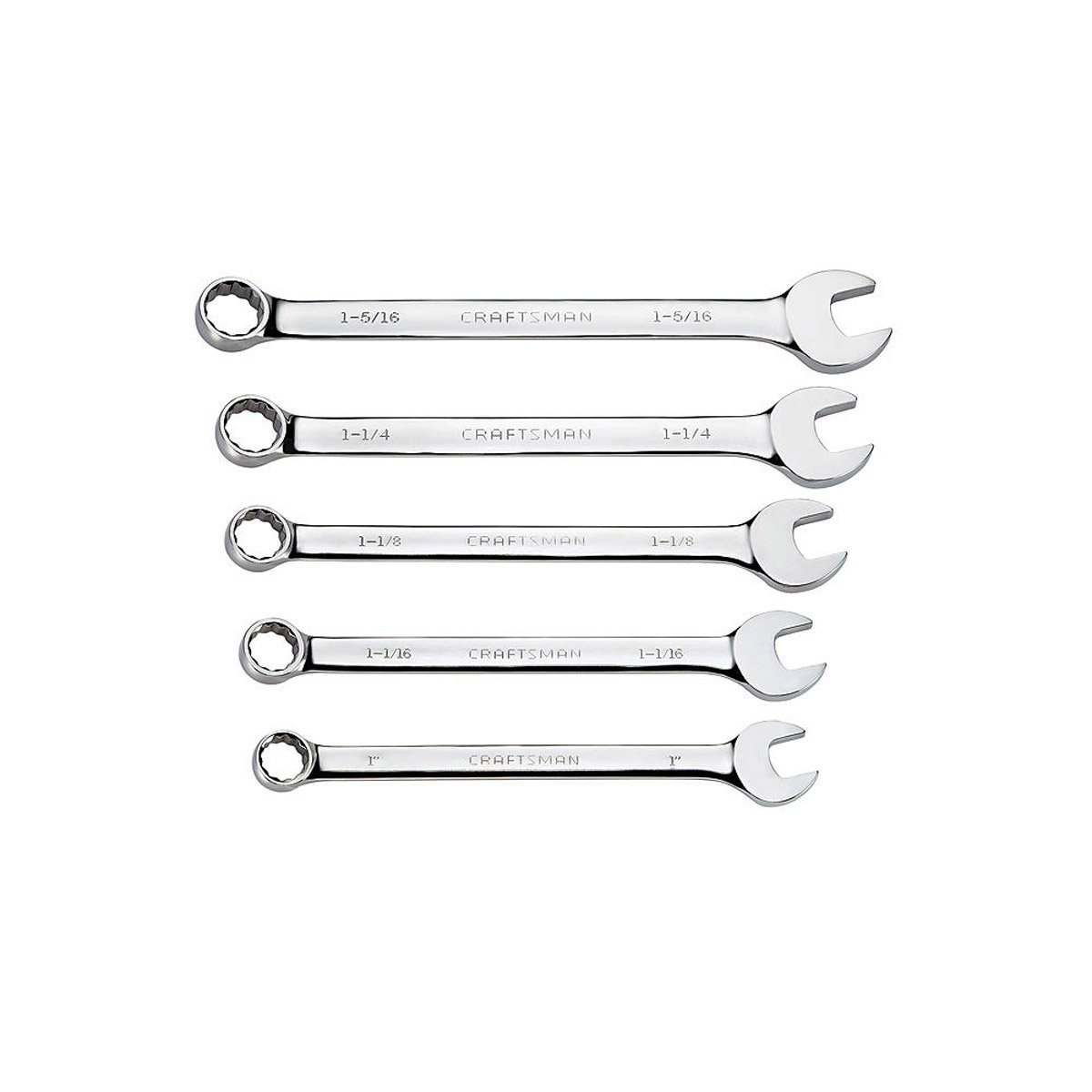 Juego 5 Llaves Largas Profesionales Estándar Craftsman Modelo 4982