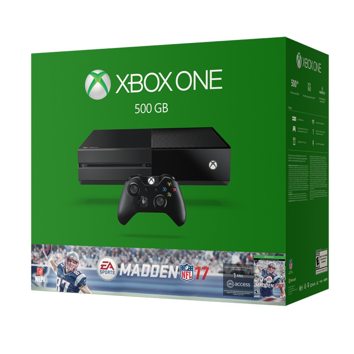 Consola Xbox1- 500Gb Madden Nfl 17