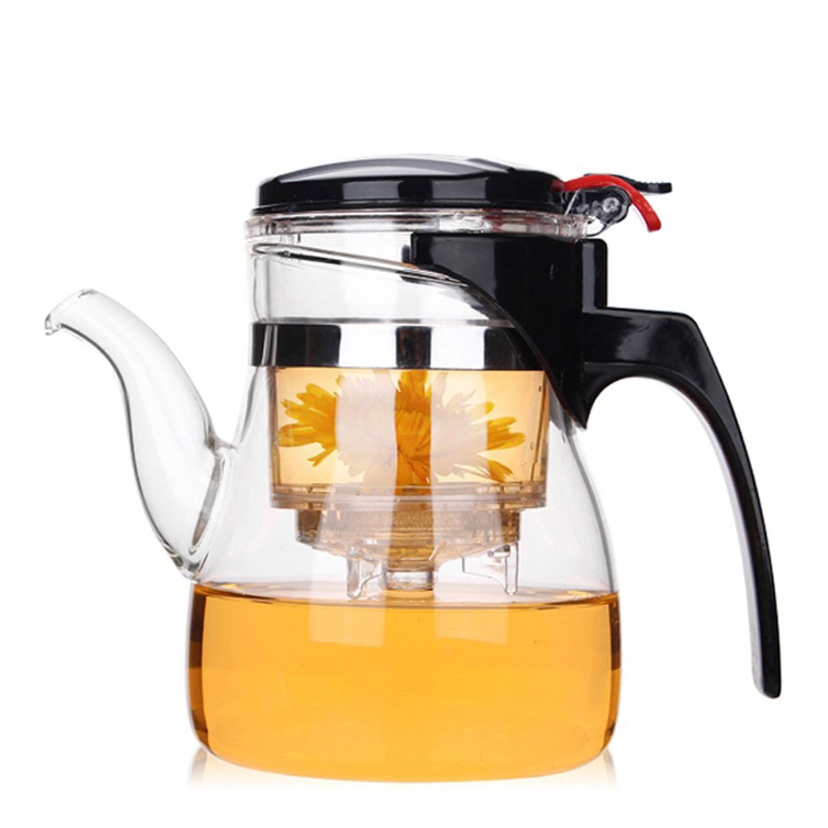 Tetera de Vidrio 600Ml Tea Pot Galss Tea-045