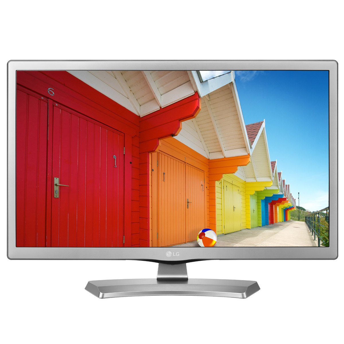 Monitor Lg Led 24 Hd Silver 24Mt48D