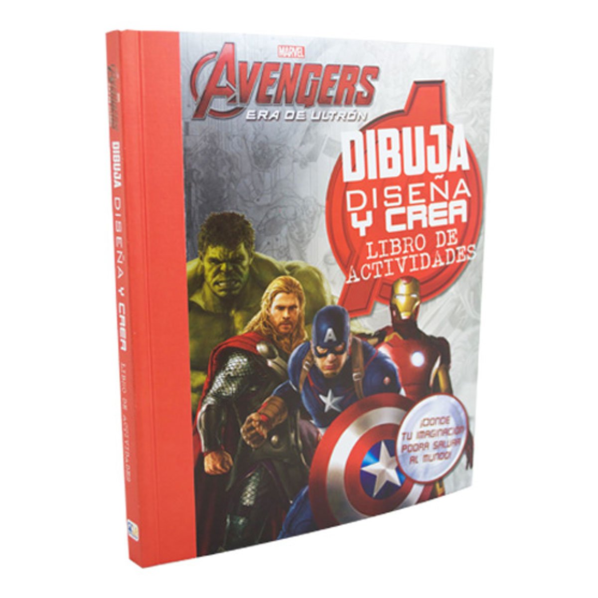 Libro - Avengers Era de Ultrón Dibuja Diseña y Cre