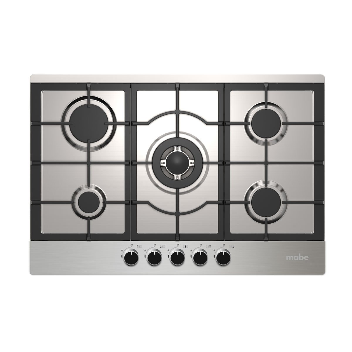 Parrilla de Empotre 76 Cm Inoxidable Mabe