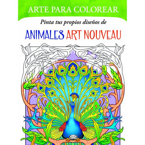Arte para Colorear Pinta Tus Propios Diseños Animales