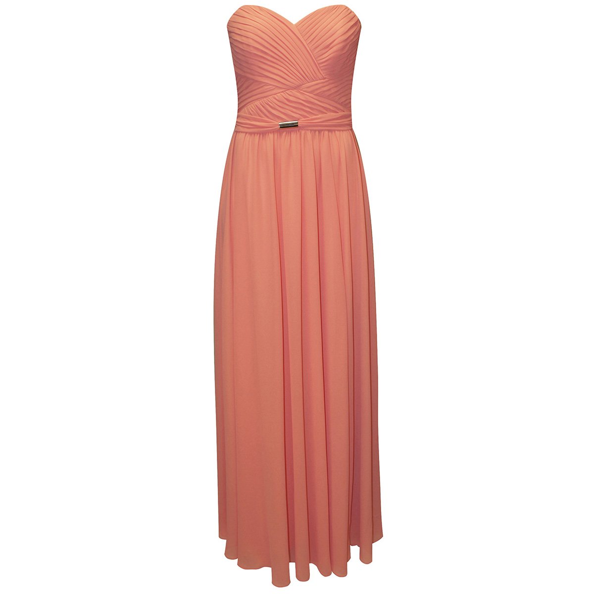 Vestido Largo Strapless By Hollywood Nites