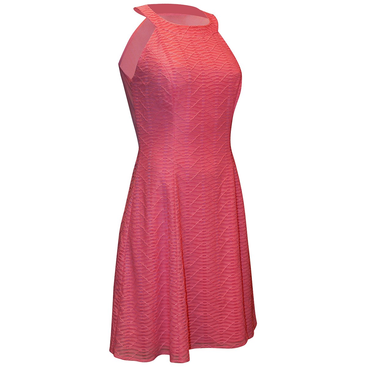 Vestido Corto Cuello Halter By Hollywood Nites