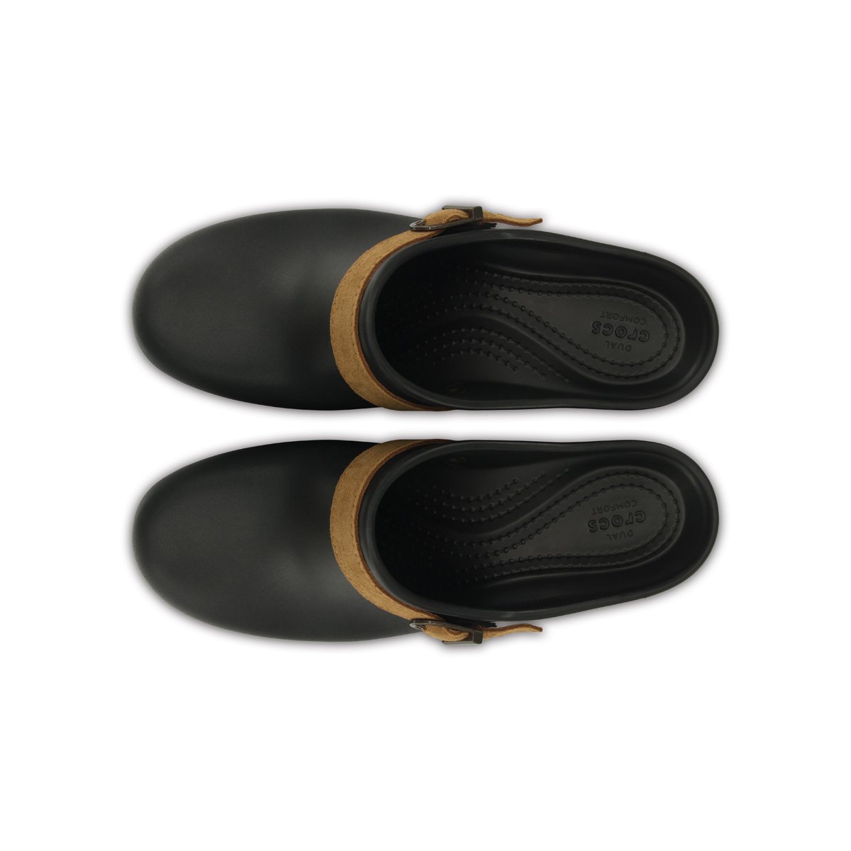 Sueco de Tacón Liso con Hebilla Crocs Sarah Clog Ng