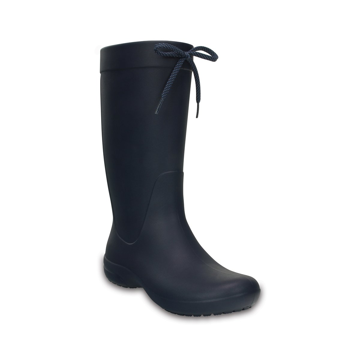 Bota de Lluvia Impermeable con Cordón Crocs Freesail Az