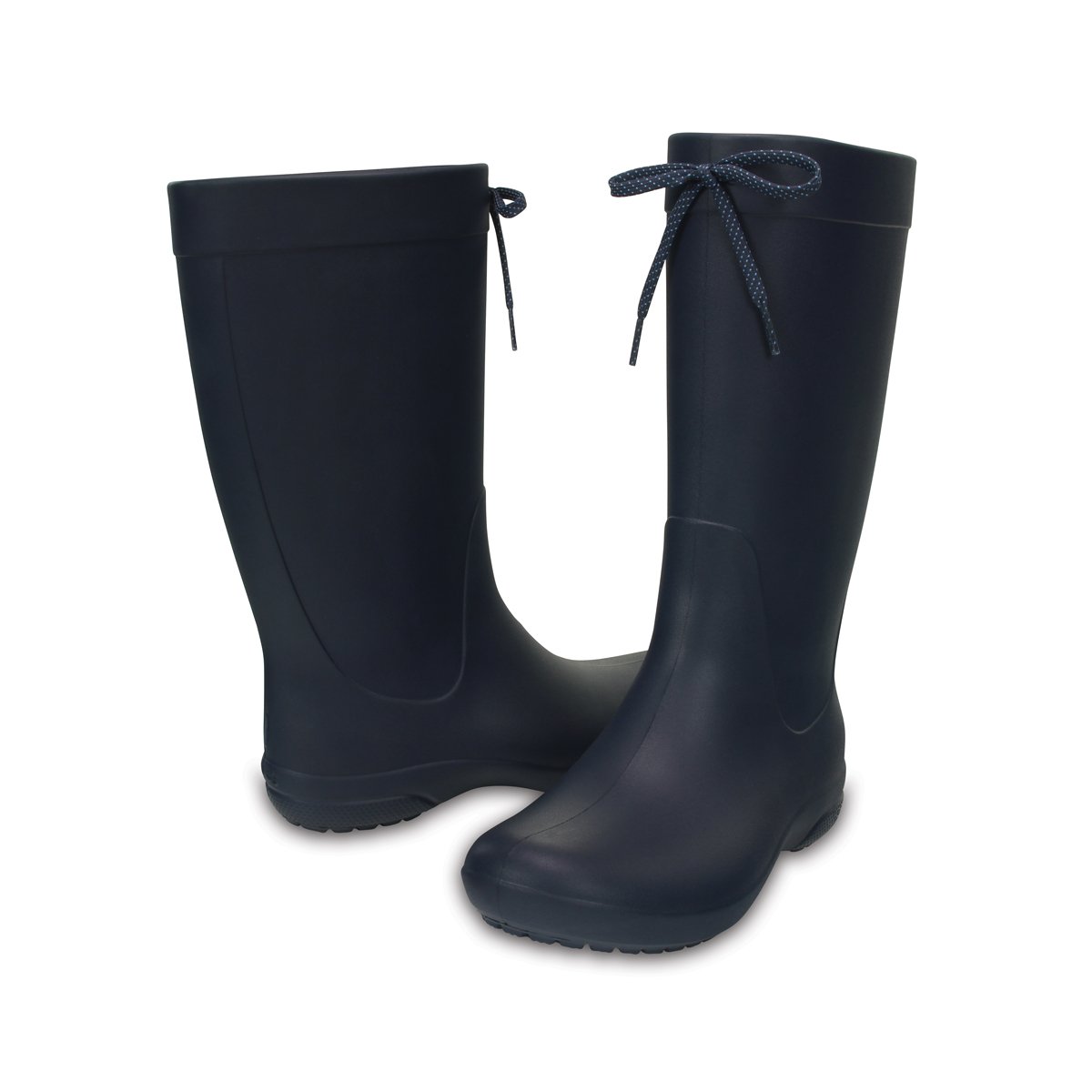 Bota de Lluvia Impermeable con Cordón Crocs Freesail Az