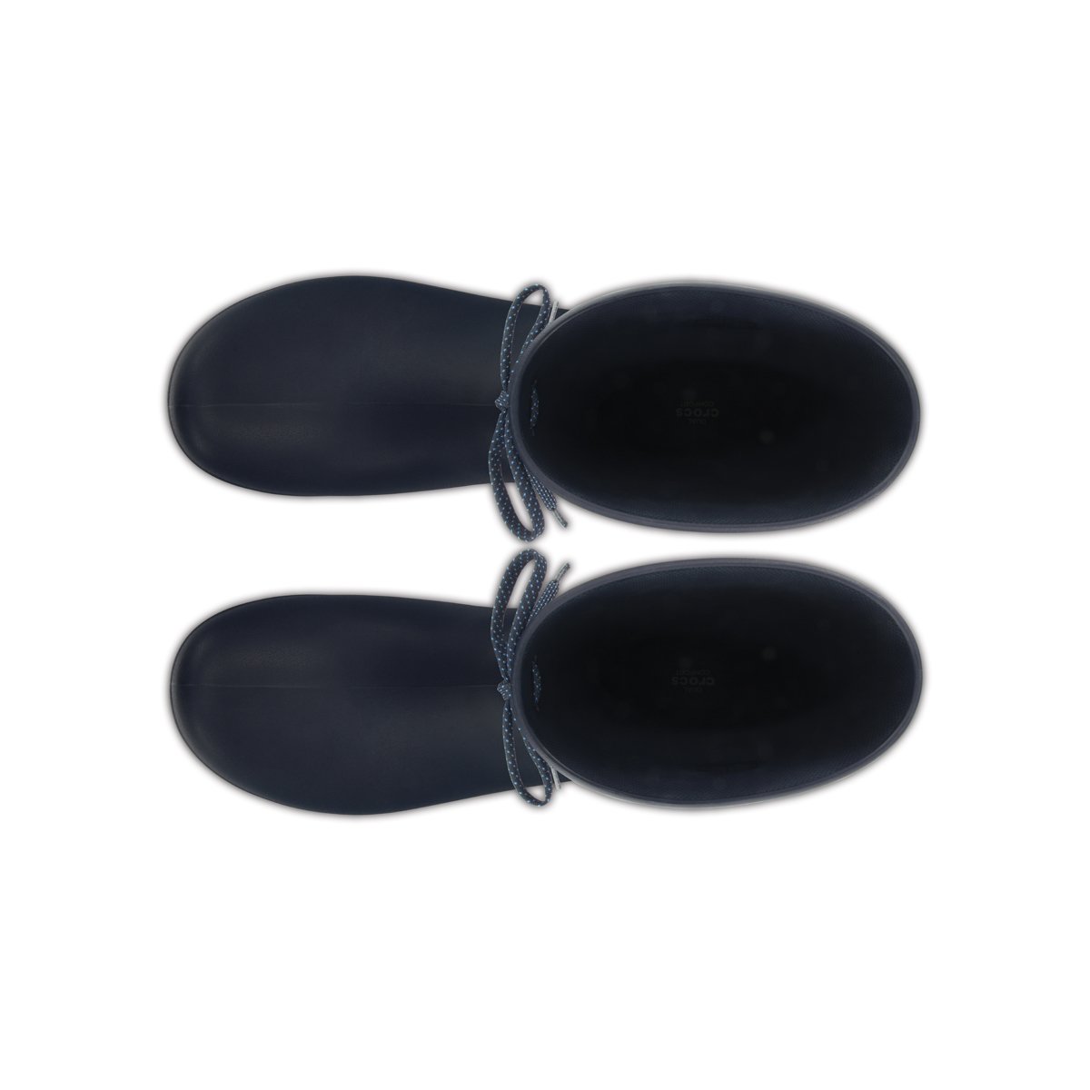 Bota de Lluvia Impermeable con Cordón Crocs Freesail Az