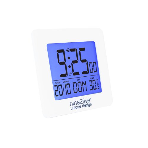 Reloj Despertador Nine To Five Clocks Ddsk01Bl