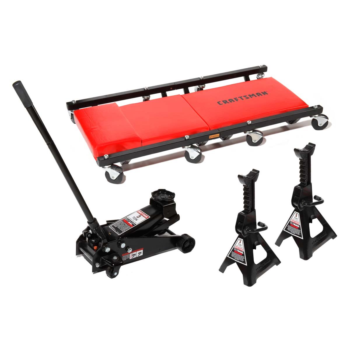 Gato Patín 3 Ton Craftsman Mod 50188