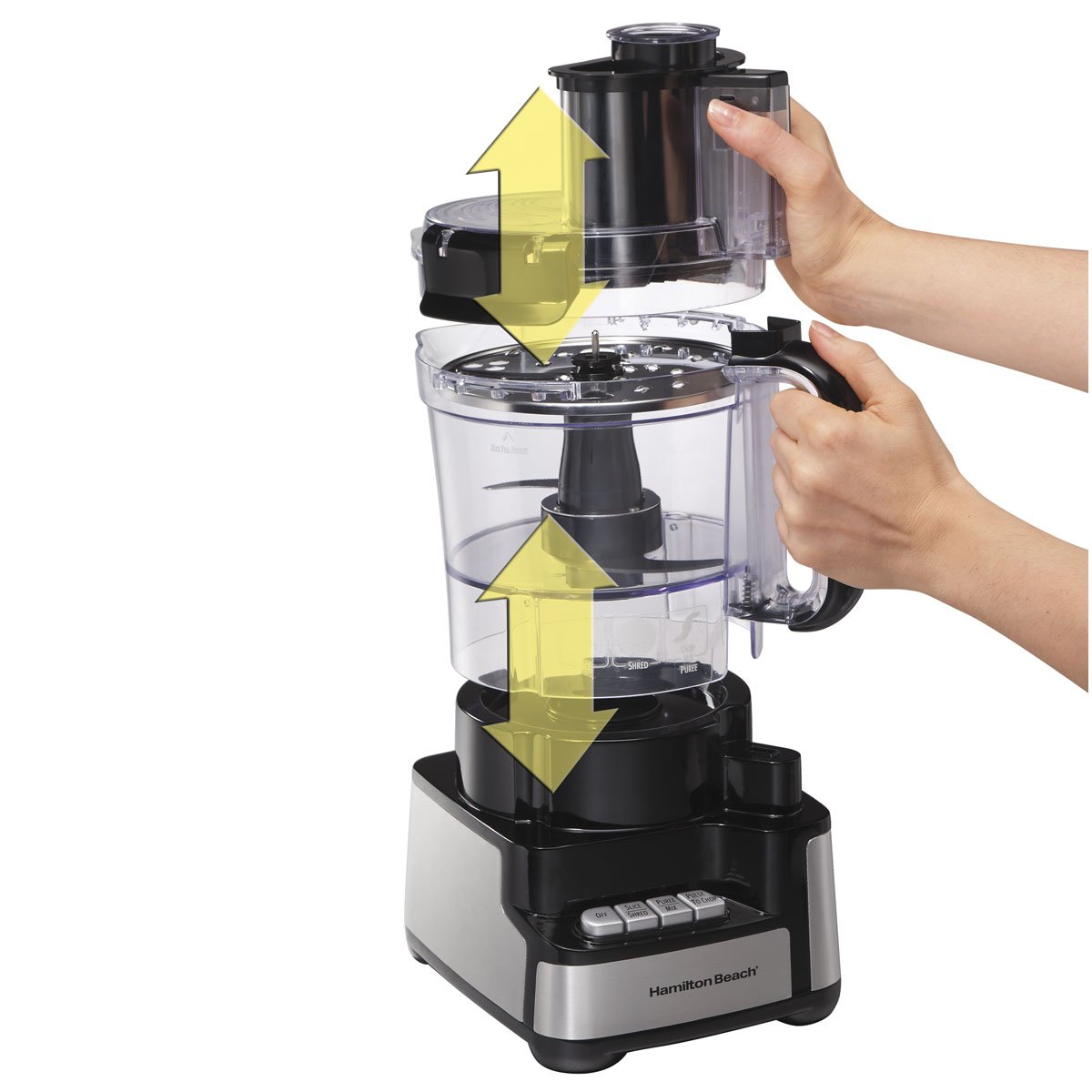 Procesador de Alimentos 12 Tazas Hamilton Beach