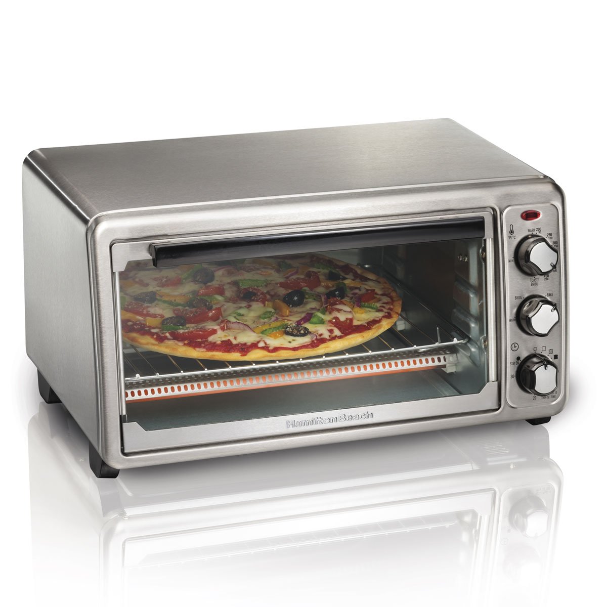 Horno Tostador Acero Inoxidable Hamilton Beach