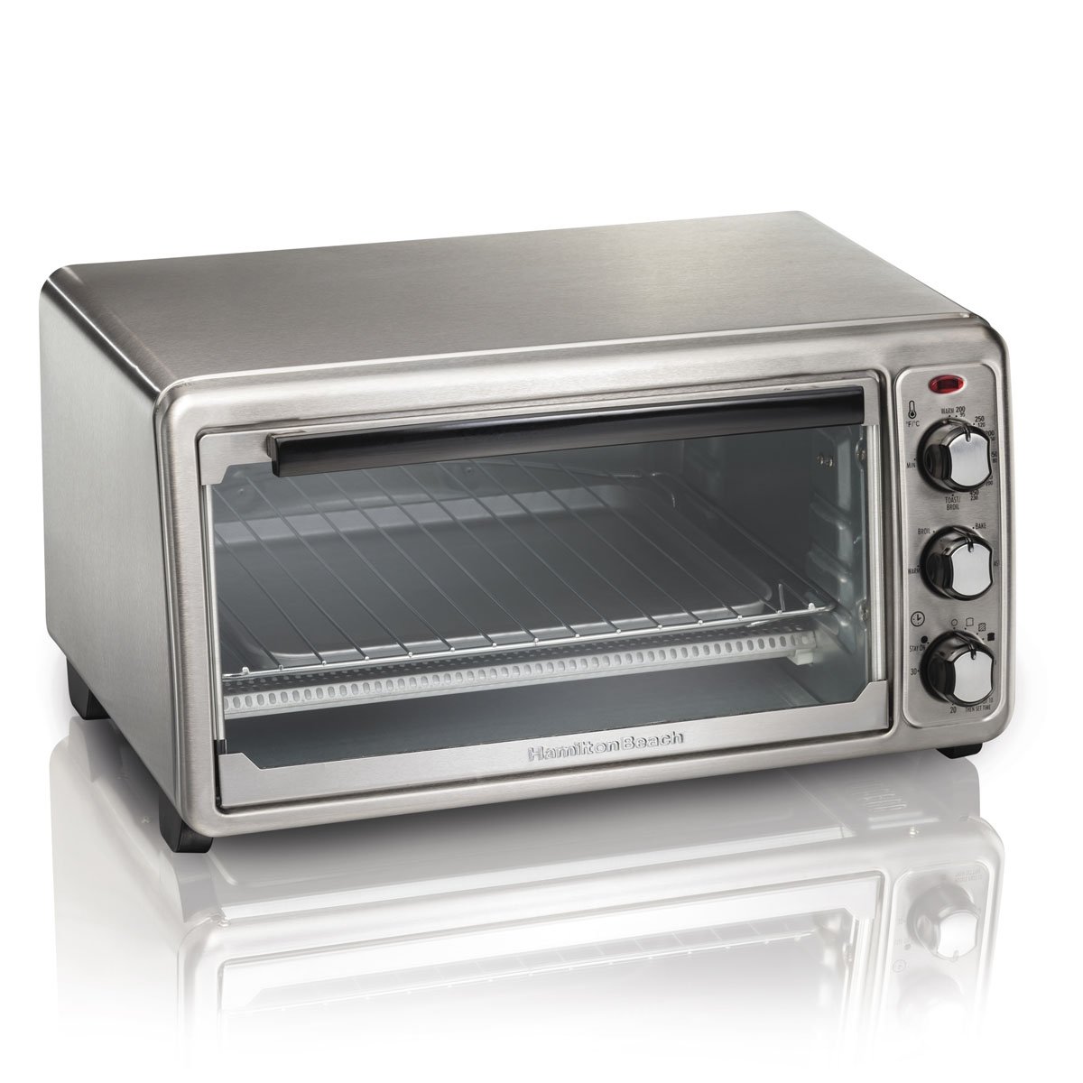 Horno Tostador Acero Inoxidable Hamilton Beach