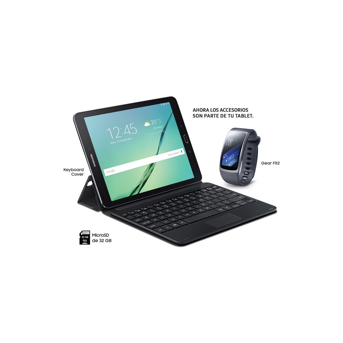 Paquete Trip Fit Kit: Galaxy Tab S2 Ve 9.7