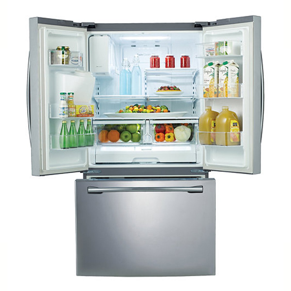 Refrigerador Samsung French Door 26 Pies Easy Clean Steel