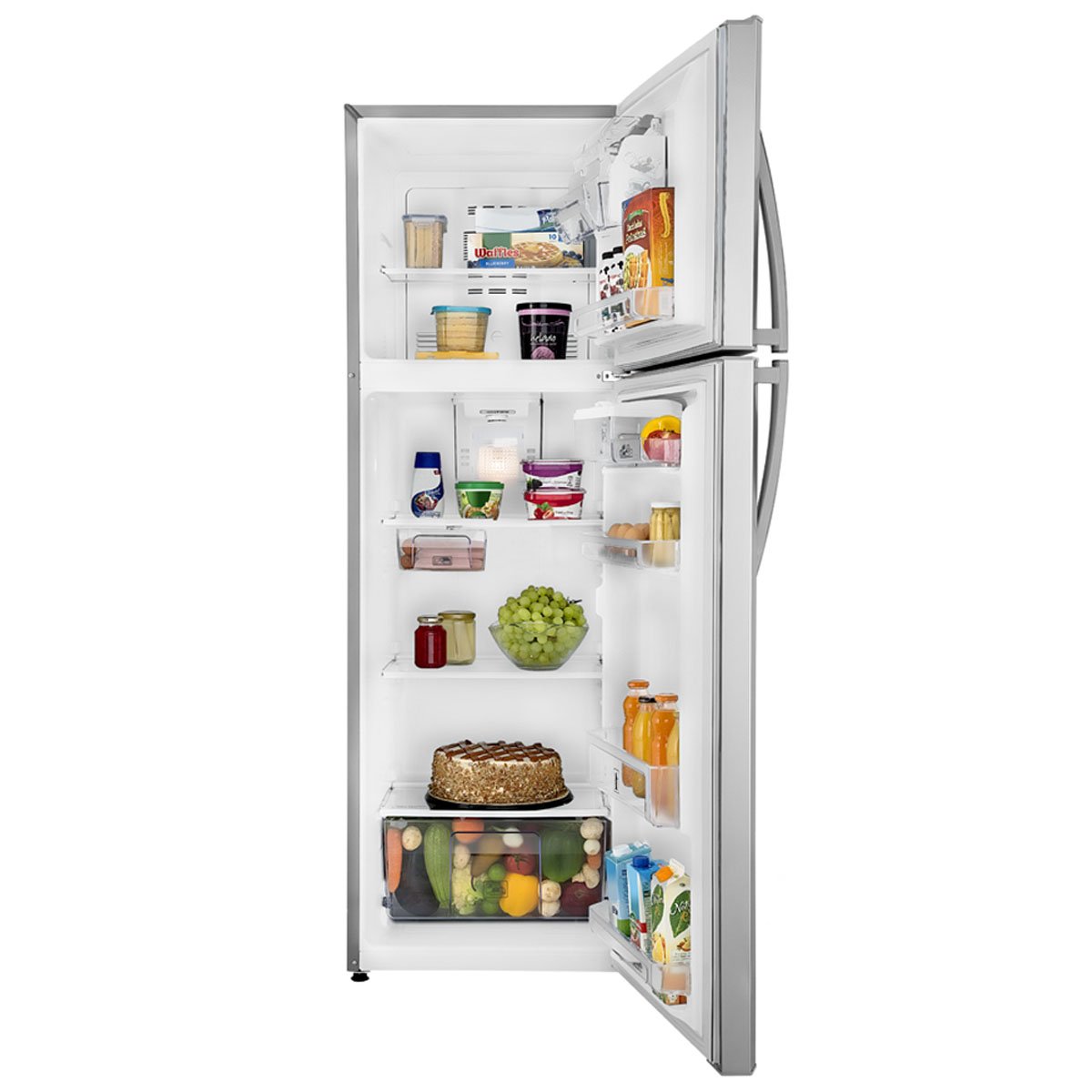 refrigerador mabe 2 puertas 11 pies rma grafito