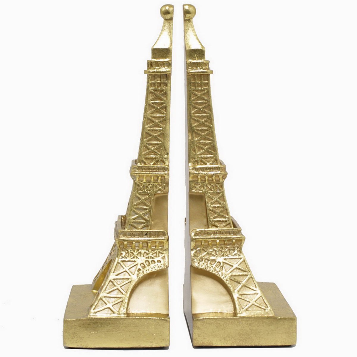 Portalibros Torre Eiffel Dorado
