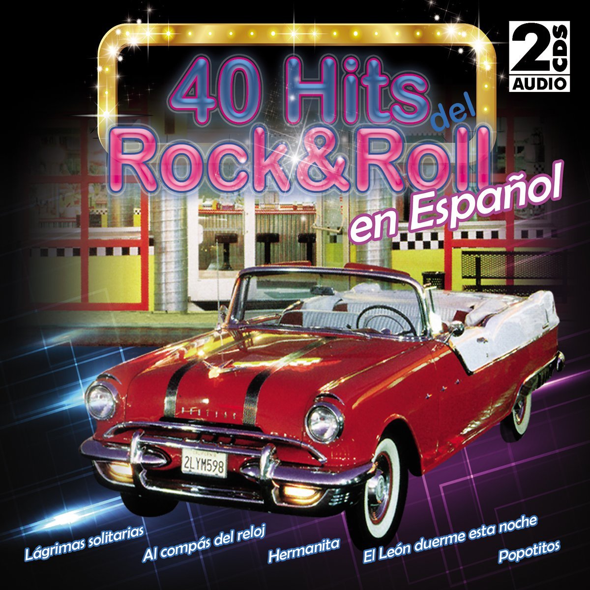 Cd 40 Hits de Rock & Roll en Español