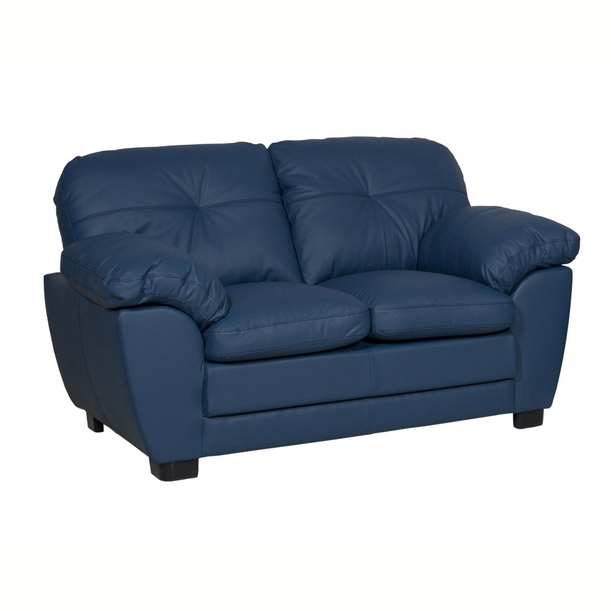 Love Seat Protos Piel Vinil Cobalto Boal