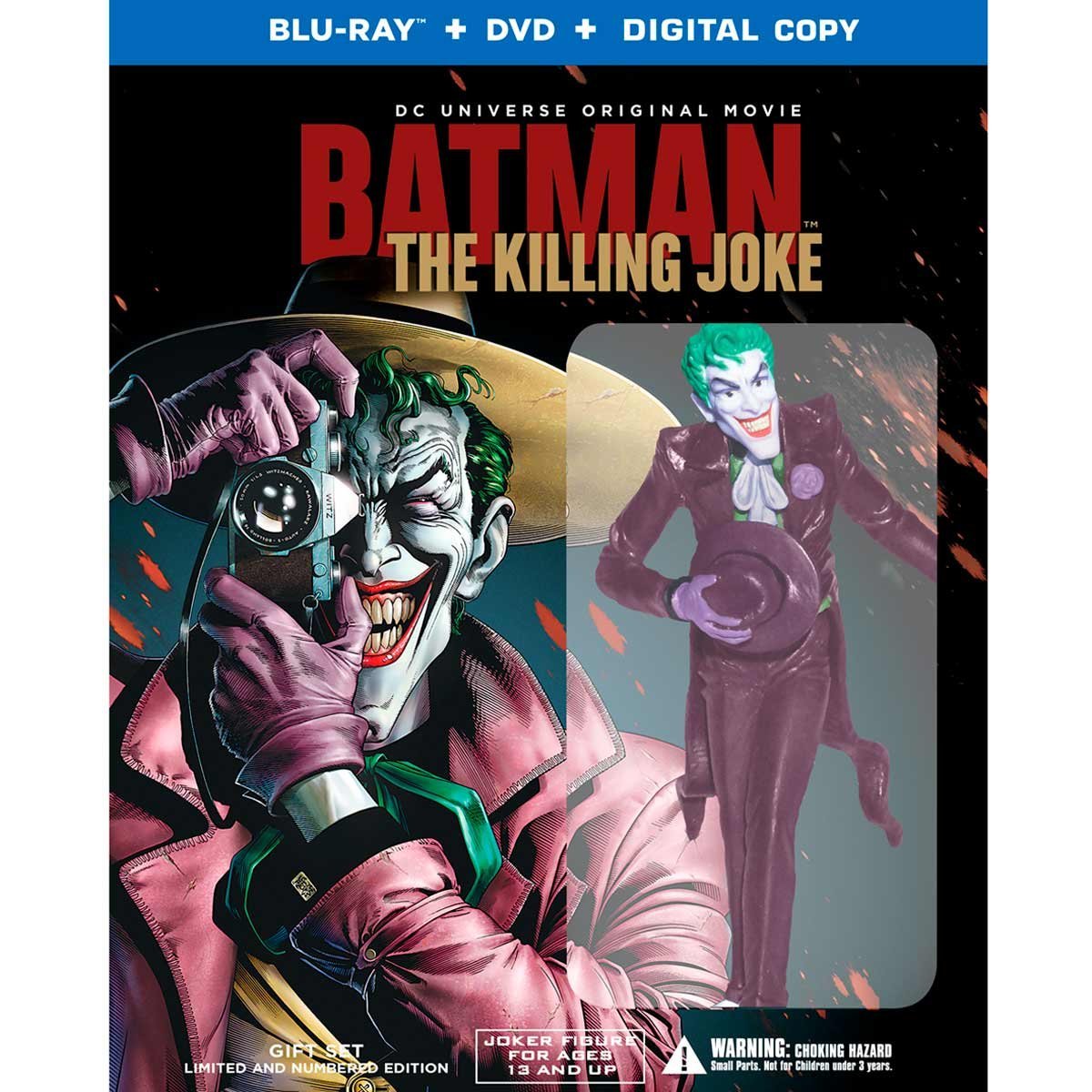 Br+Dvd+Figurin Batman The Killing Joke