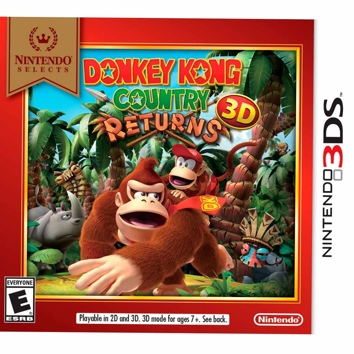 3Ds Donkey Kong Nintendo Country Returns