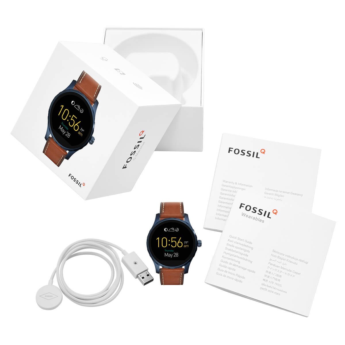 Smartwatch Caballero  Fossil Q Marshal Ftw2106