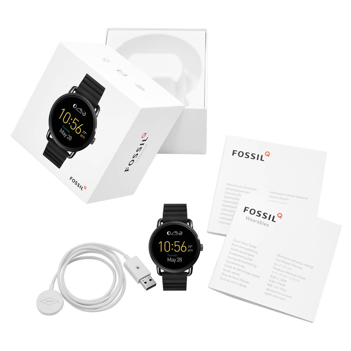 Smartwatch Dama Fossil Q Wander Ftw2103