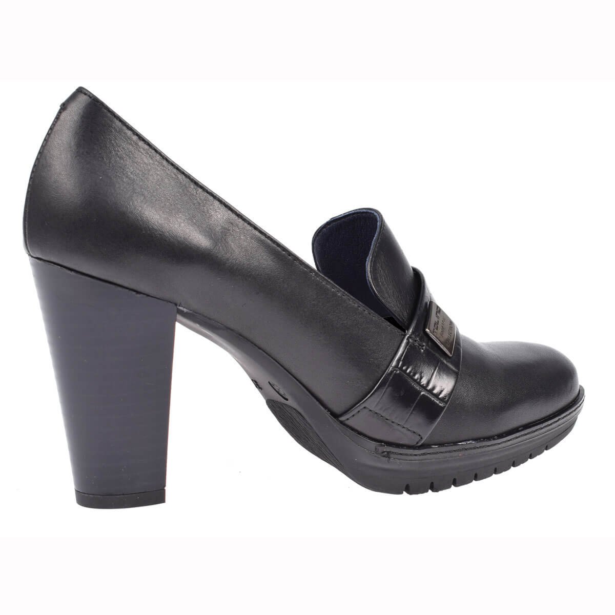 Bootie con Tira de Adorno Croco Tolino 20558 Ng