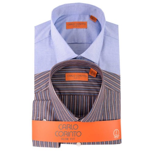 Two Pack Camisa Casual Carlo Corinto