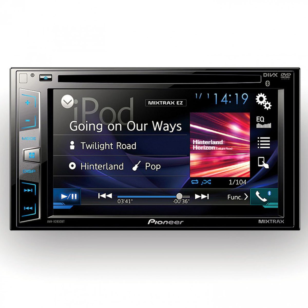 Autoestéreo Pioneer Avh-X2850Bt