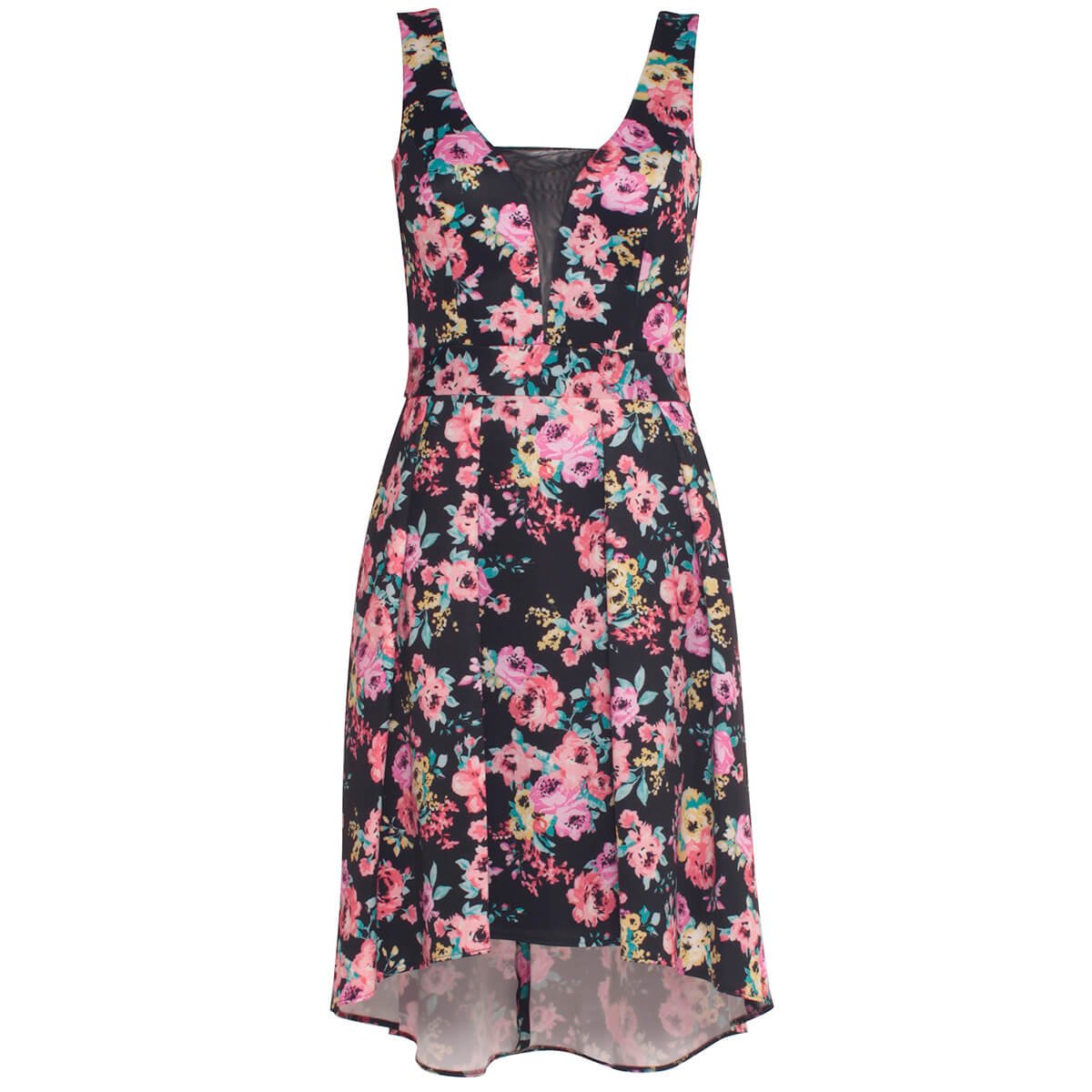 Vestido Estampado Floral Hollywood