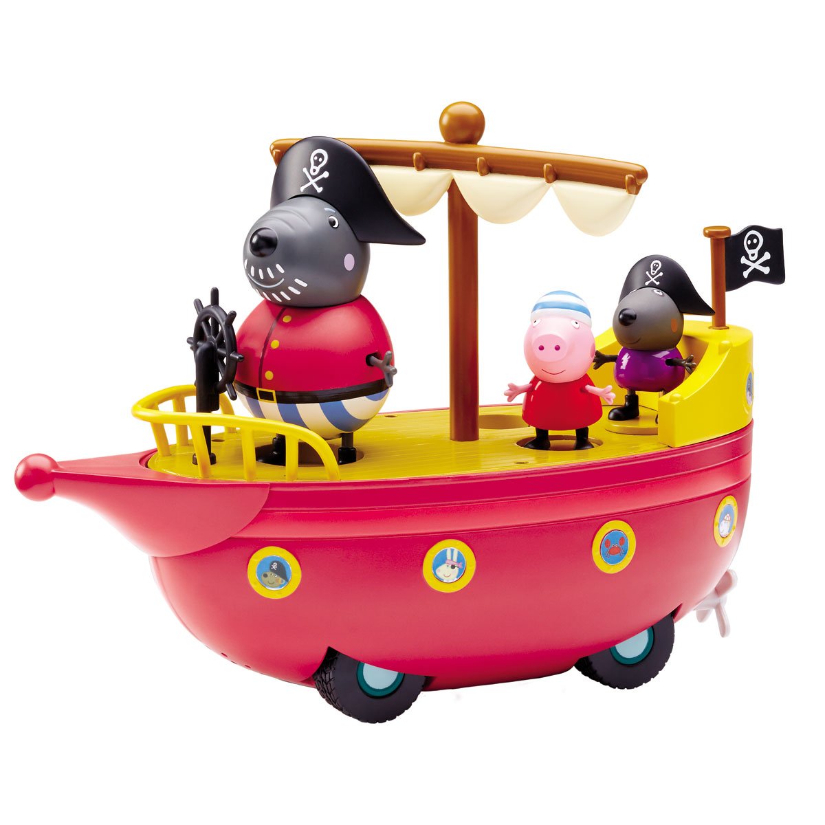 Grandad Dogs Pirate Boat Peppa Pig