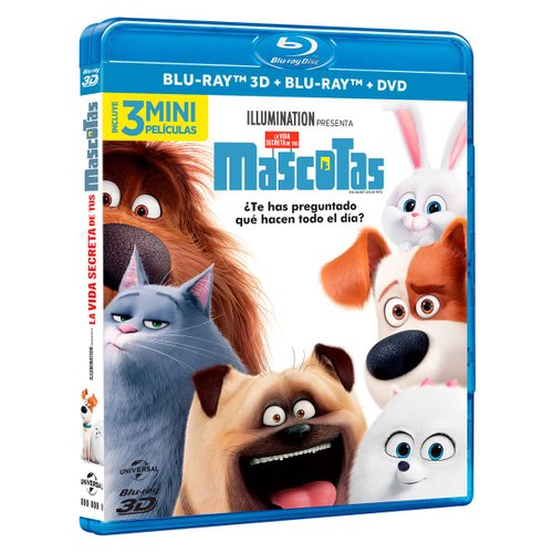 3D+Br+Dvd la Vida Secreta de Tus Mascotas