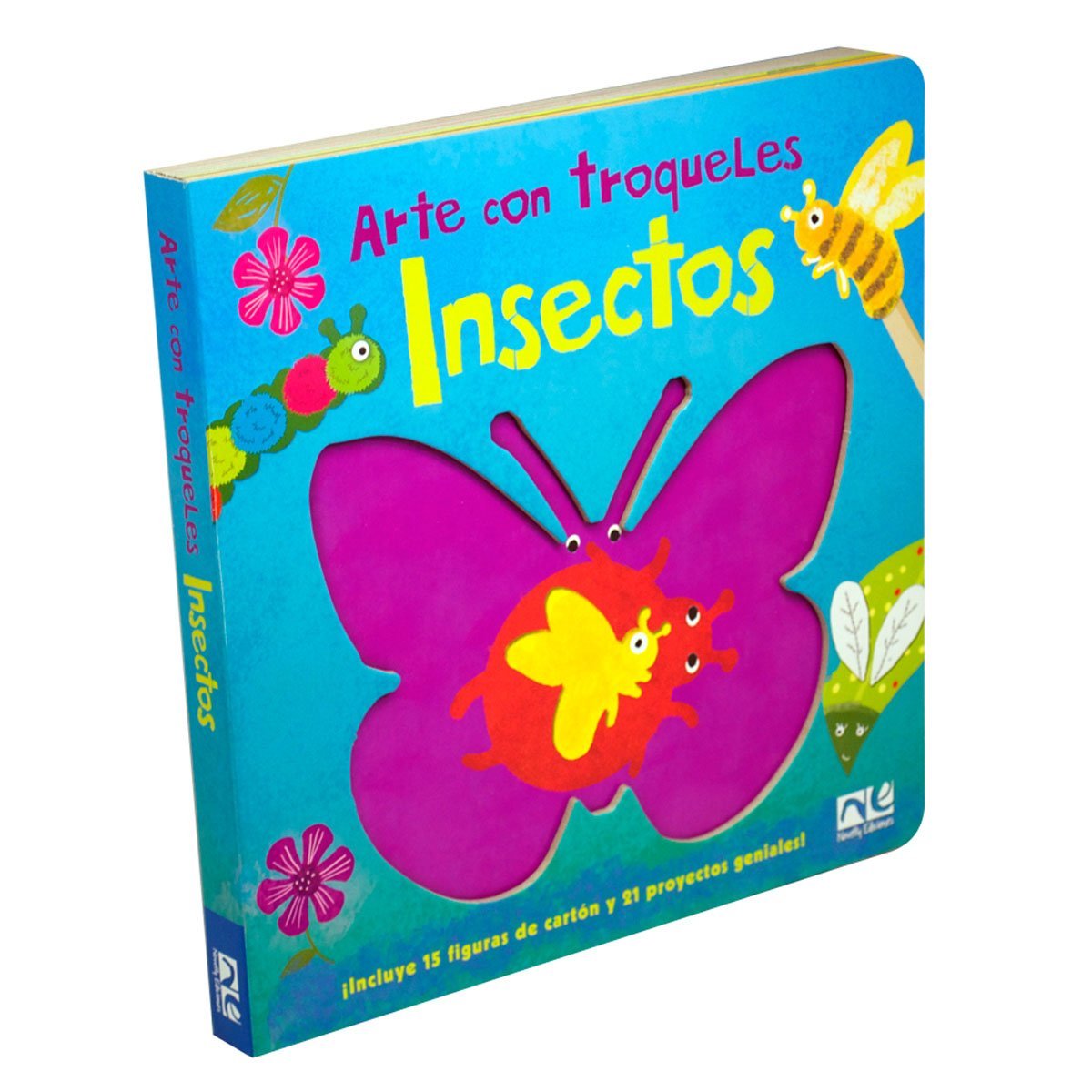 Libro Arte con Troqueles Insectos